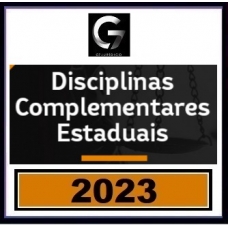  Disciplinas Complementares Estaduais para Carreiras Jurídicas (G7 2023) 